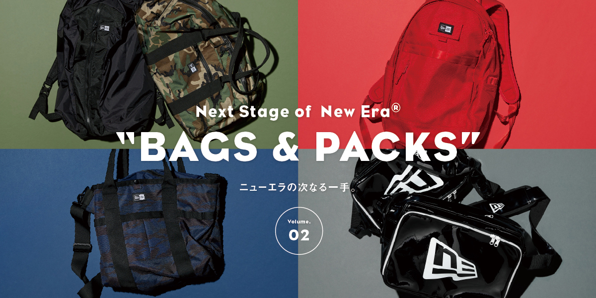 Next Stage of New Era®"Bags & Packs" vol.02 ニューエラの次なる一手。