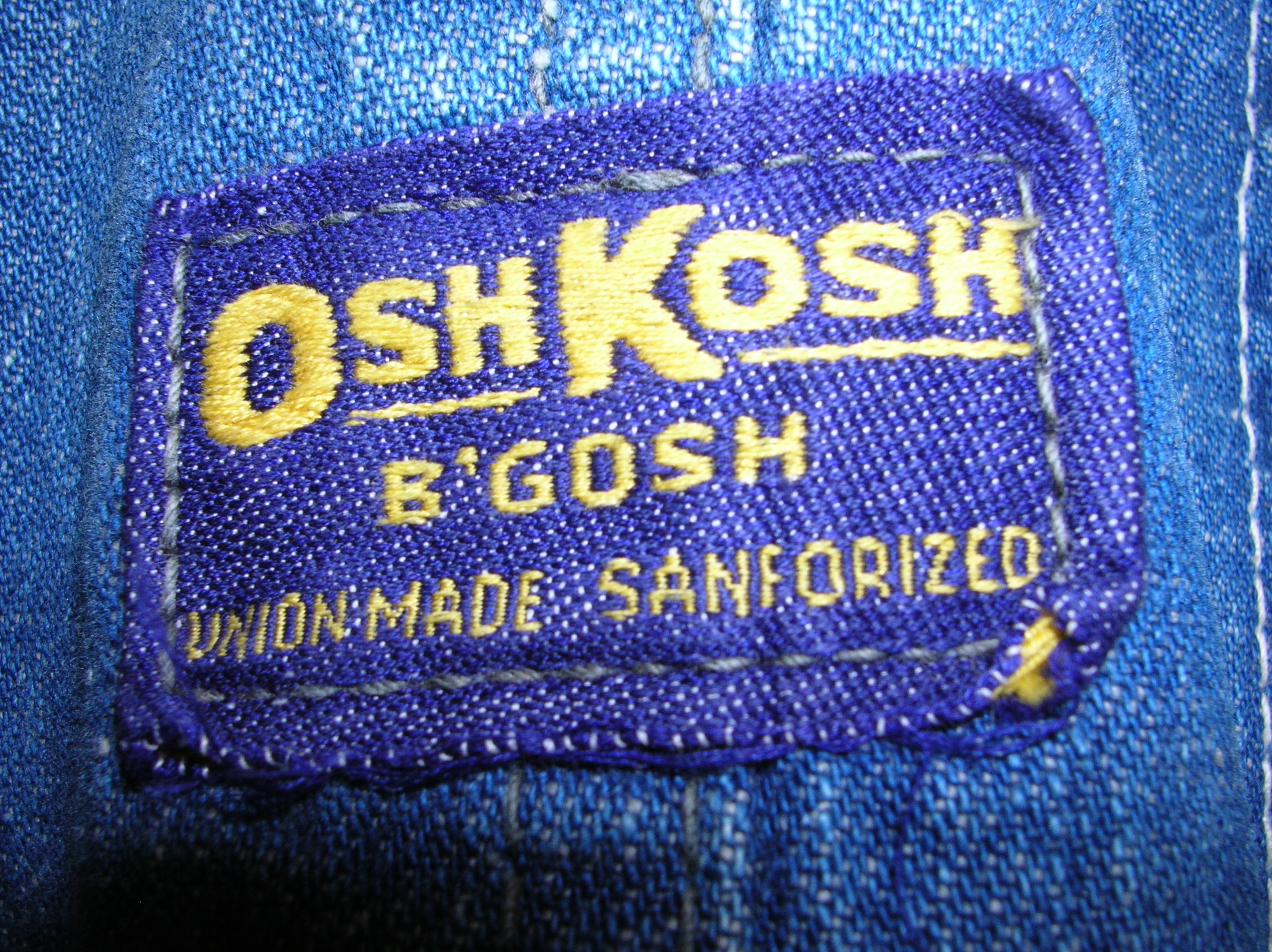 1920’s ～ 30's OSH KOSH B'GOSH ビンテージ 看板アンティーク雑貨