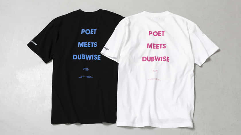 音楽とデザインとファッションと。下田法晴のオリジナルブランドPOET MEETS DUBWISEの別注が登場します。