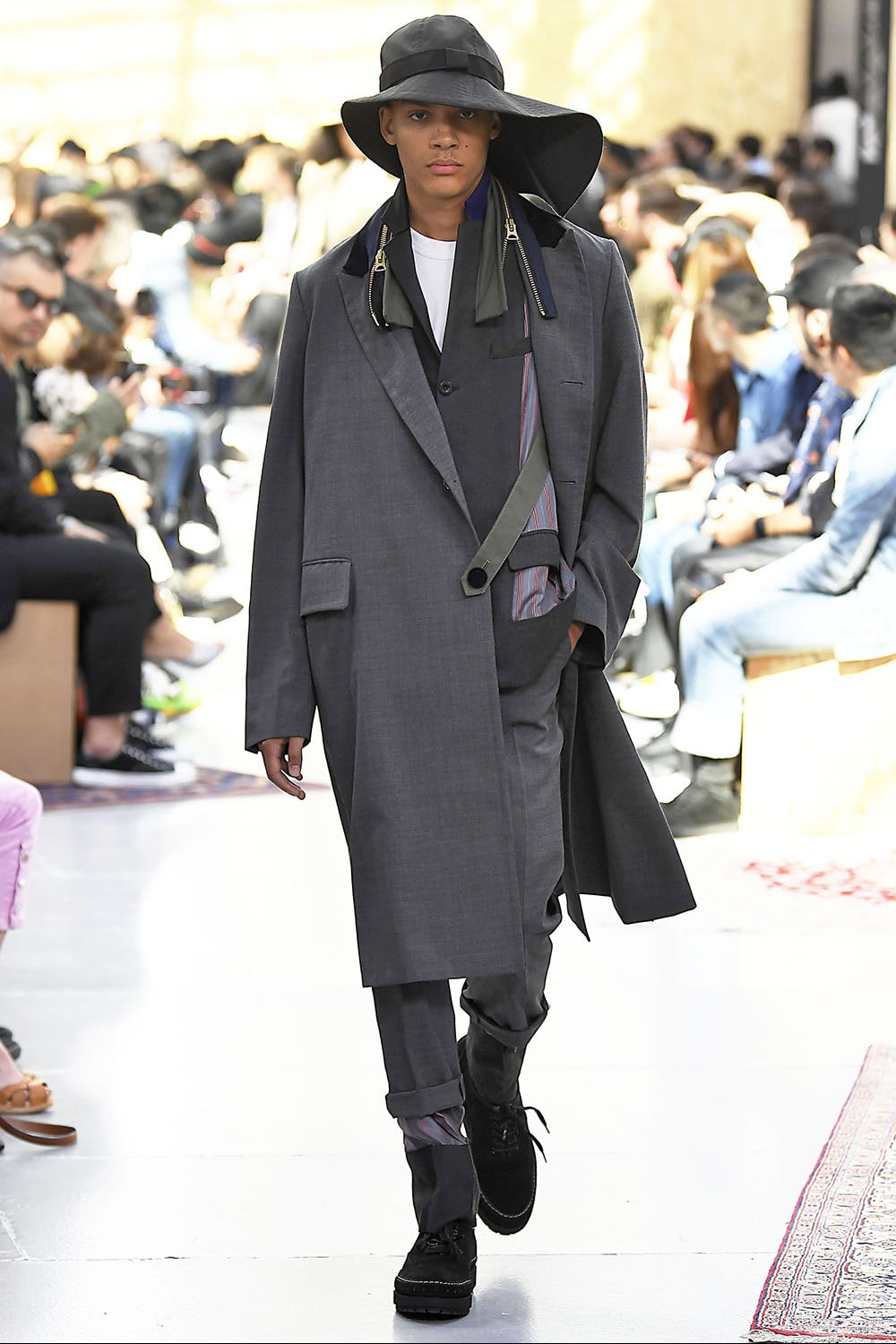 sacai 2020ss コート-