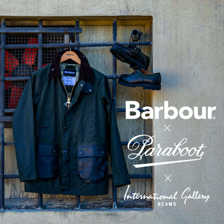 Barbour Paraboot Beams トリプルコラボ-