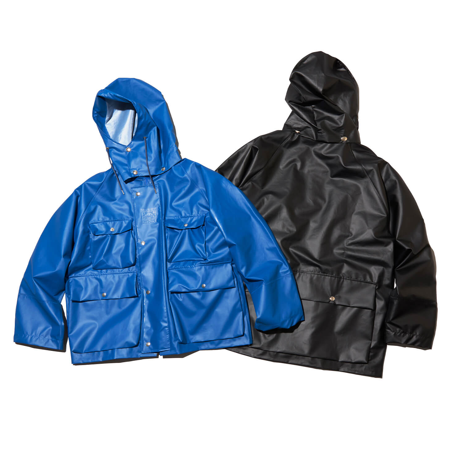 SpecEFILEVOL エフィレボル Ozaki Sangyo Rain Coat 青 - マウンテン