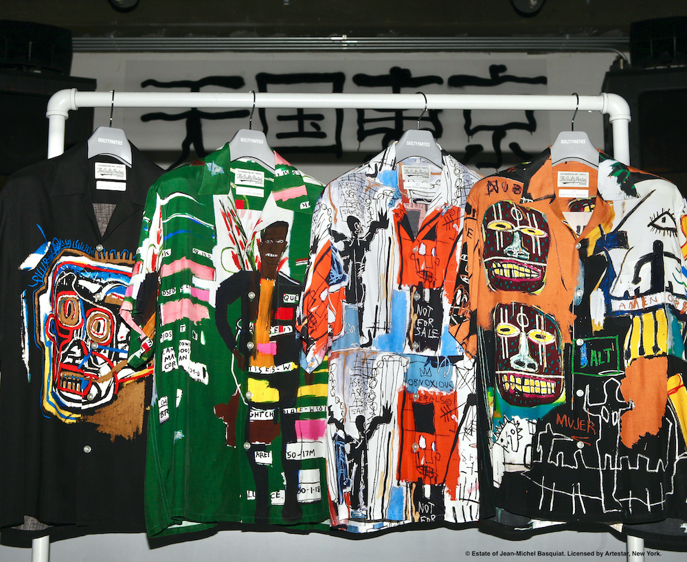 【タグあり100%正規品・名作】WACKOMARIA Basquiat アロハ