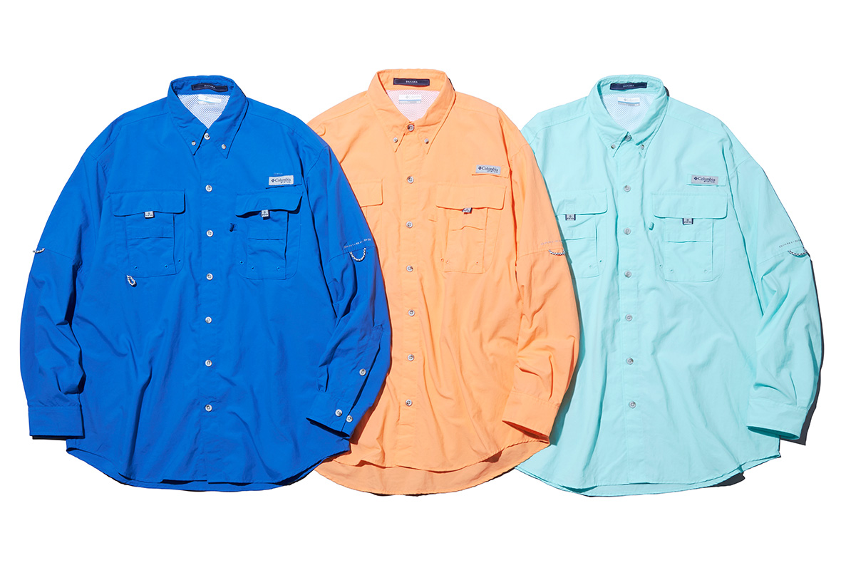 NATURAL GEAR FISHING L/S SHIRT フィッシングシャツ アウトドア PFG