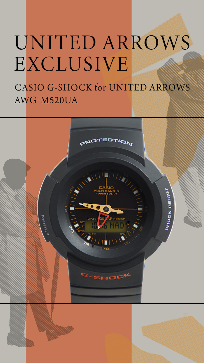腕時計(アナログ)G-SHOCK AW500-UA-1E 初代ユナイテッドアローズモデル　美品