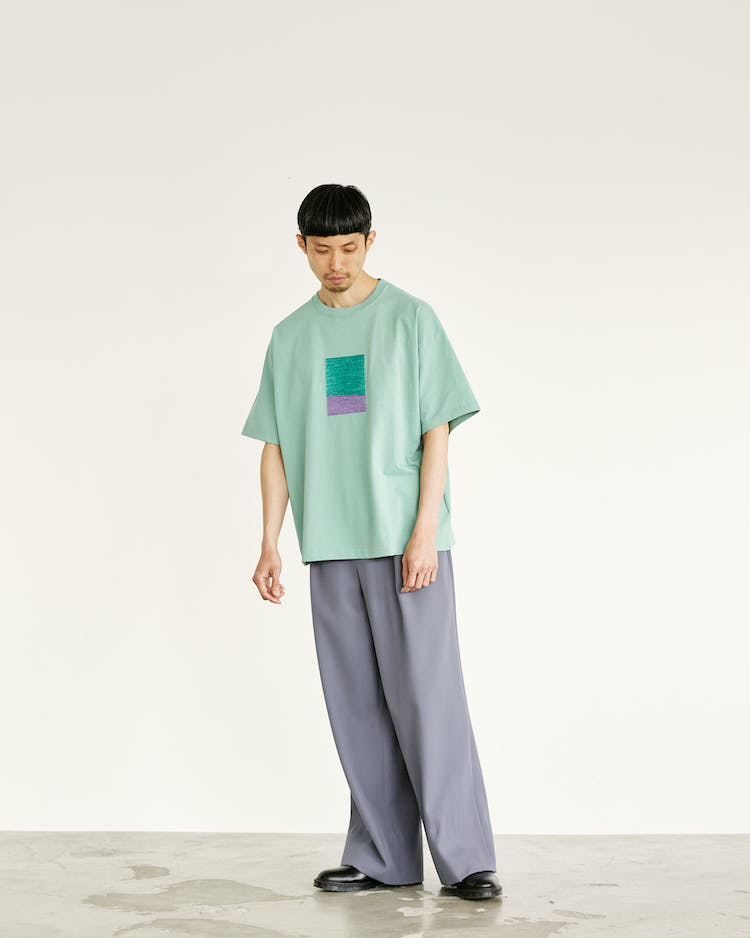 YOKE for Graphpaper EMBROIDERED T-SHIRT - Tシャツ/カットソー(半袖 ...