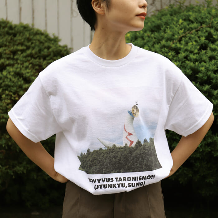 岡本太郎　Tシャツ（白）