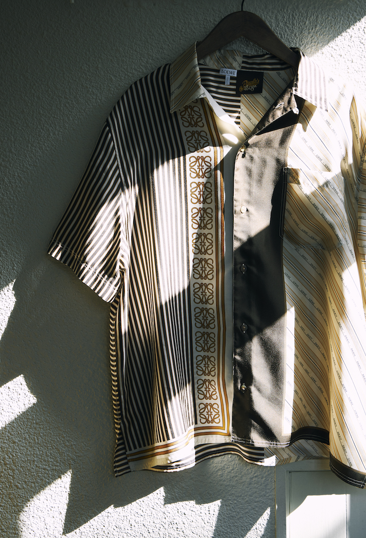 ロエベ　パウラズイビザ　ワークシャツ XL袖丈64cm